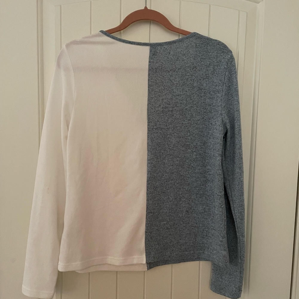 Color blocking lightweight sweater - Picture 4 of 4